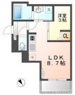 Jack yabaⅡの間取図