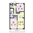 ルミナスハイムの間取図