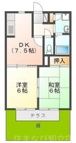 プレジオ宝町の間取図
