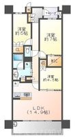アルバックス知立駅前の間取図