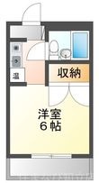 ドミトリー八橋の間取図
