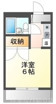 ドミトリー八橋の間取図