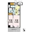 ヴィラトルチュ東刈谷の間取図
