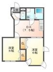 ティファニーBの間取図