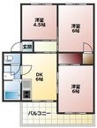 清見コーポの間取図