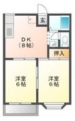 備前市西片上の間取図