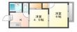 プラジール門田の間取図