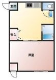 岡山市中区国富1丁目の間取図