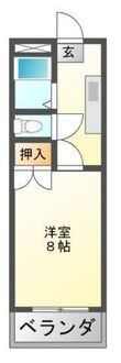 岡山市東区松新町の間取図