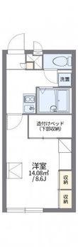 レオパレスMARSの間取図