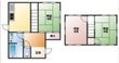 南古都戸建ての間取図