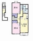 ベルメゾン A棟の間取図