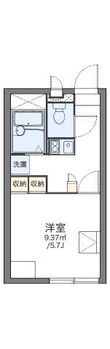 レオパレスドリーム瀬戸内の間取図