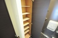 シンプルで使いやすい玄関です