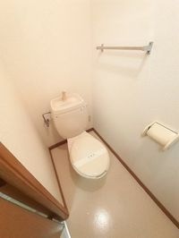 トイレもきれいです