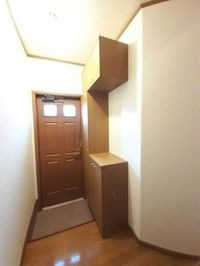 毎日通る玄関はこちらです