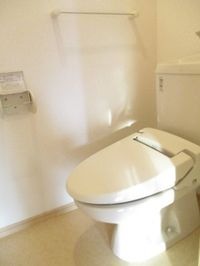 トイレもきれいです