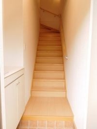 収納もある玄関です