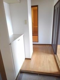 毎日通る玄関はこちらです