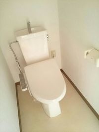 シンプルで使いやすいトイレです