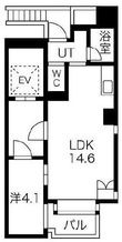 FLEG広尾FUSEの間取図