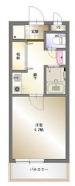 エドスプリングス東館の間取図