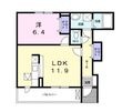 サンリット タウンDの間取図