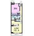 サニーブローテ住吉Ⅰの間取図