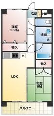 ベルトップ石橋の間取図