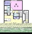 サンセ-ルⅠの間取図