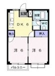 ネオハイツ半城土の間取図