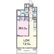 オーラ スターニョの間取図