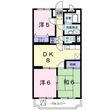 ファミールK向山Ⅱの間取図