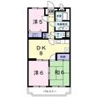 ファミールK向山Ⅱの間取図