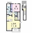 フラメゾンの間取図