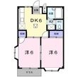 グリーンハイツ雅Bの間取図