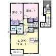 ソーレ(sole)の間取図