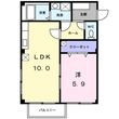サニーヴィラの間取図