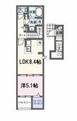 フラン アビタシオンの間取図