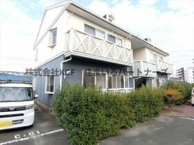 上津コーポB棟の外観