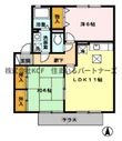 エスポワールの間取図