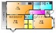 ヴィラ壱番館の間取図