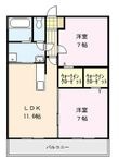 キャッスルリオの間取図