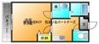 グランドアマレーⅡ番館の間取図