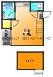 コンパートハウス御井町の間取図