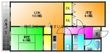 ハイツサンリバーⅤの間取図