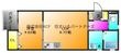 ティーレグノ野伏間B棟の間取図