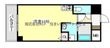 ヒルズ六ツ門の間取図