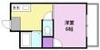 コーポアセッツ38の間取図