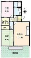 ソールズベリー御井の間取図